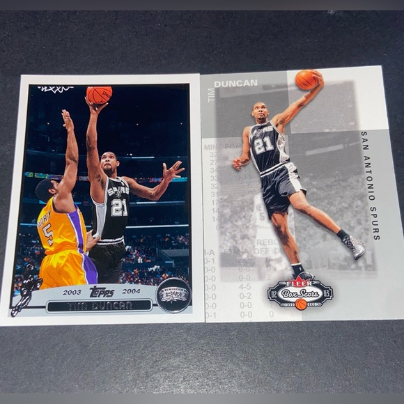 Tim Duncan cards (8) 2001-2004 - Picture 5 of 6